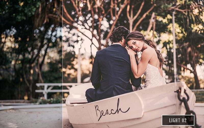 wedding Light photoshop actions preview image