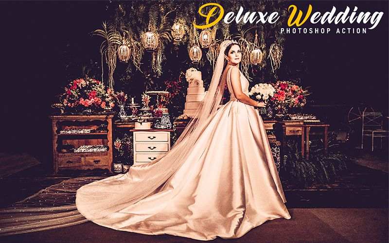 Deluxe wedding photoshop actions