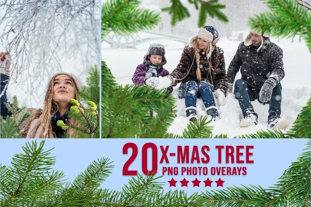 christmas tree overlay, christmas tree bokeh overlay, christmas tree light overlay, christmas snow overlay