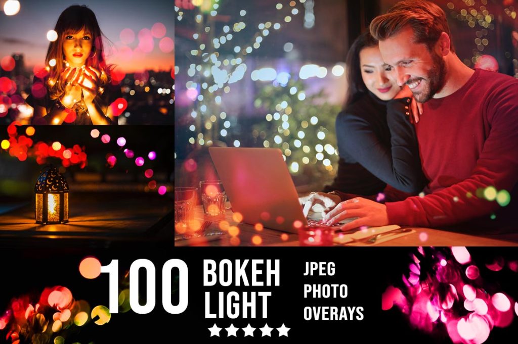 bokeh light overlay