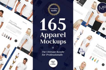 The Apparel Mock Ups Bundle
