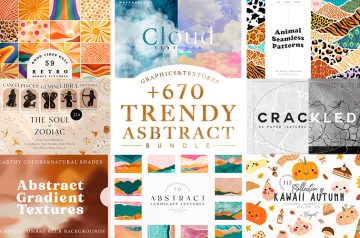 670+ trendy abstract backgrounds