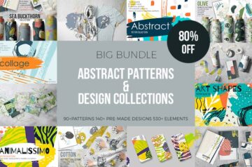 Abstract patterns bundle