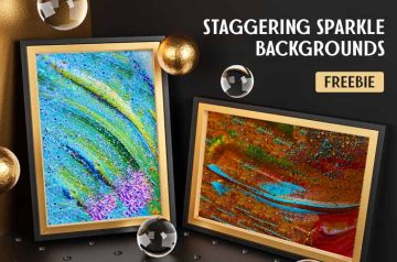 Staggering Sparkle Backgrounds
