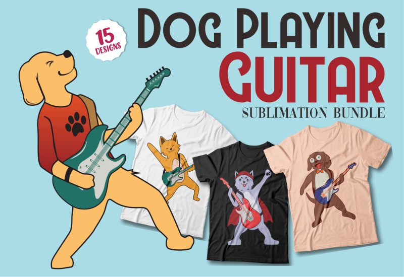 dog-illustrations for tshirts