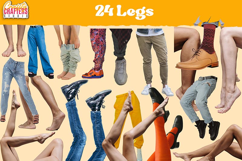 Legs collage