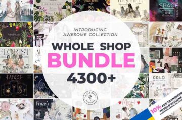 Whole Shop Bundle With 4300+ Elements