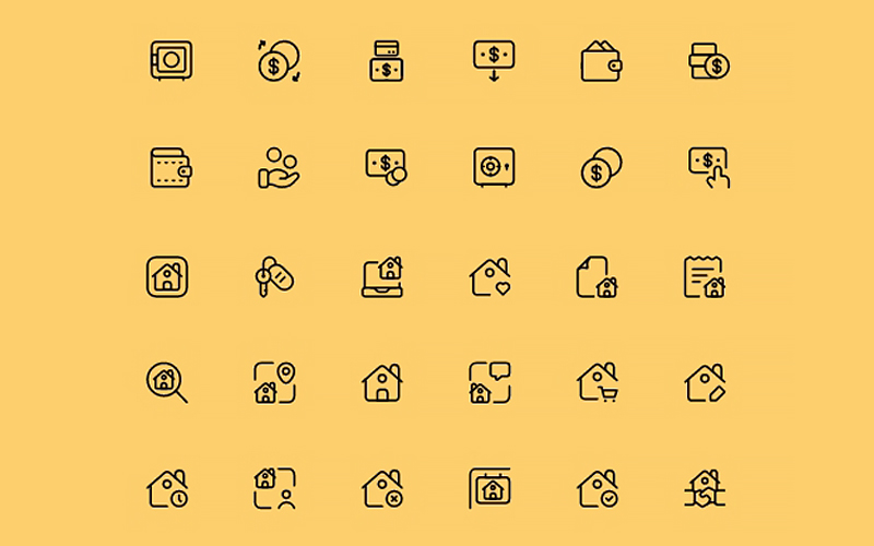 Money & Capital Icons: