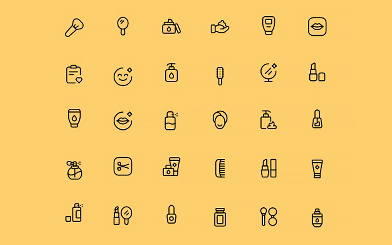 Personal Care Icons