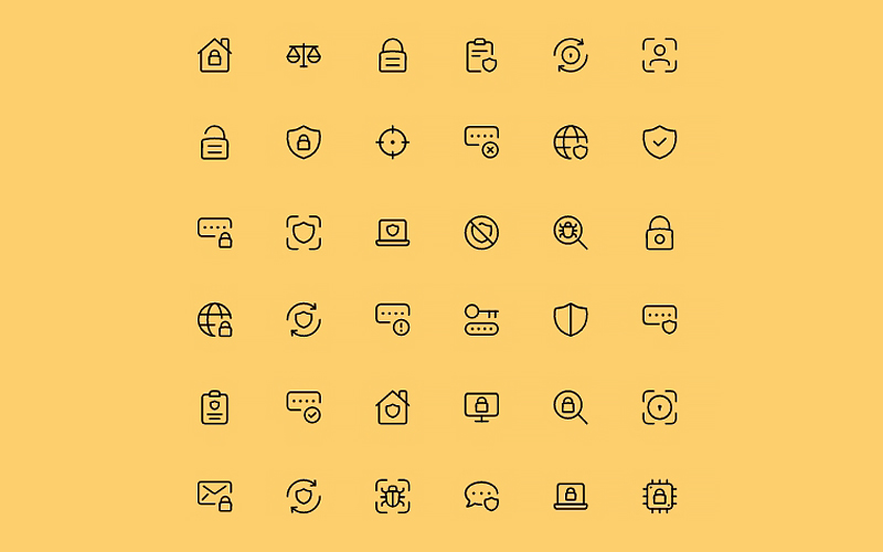 Web & Technology Icons: