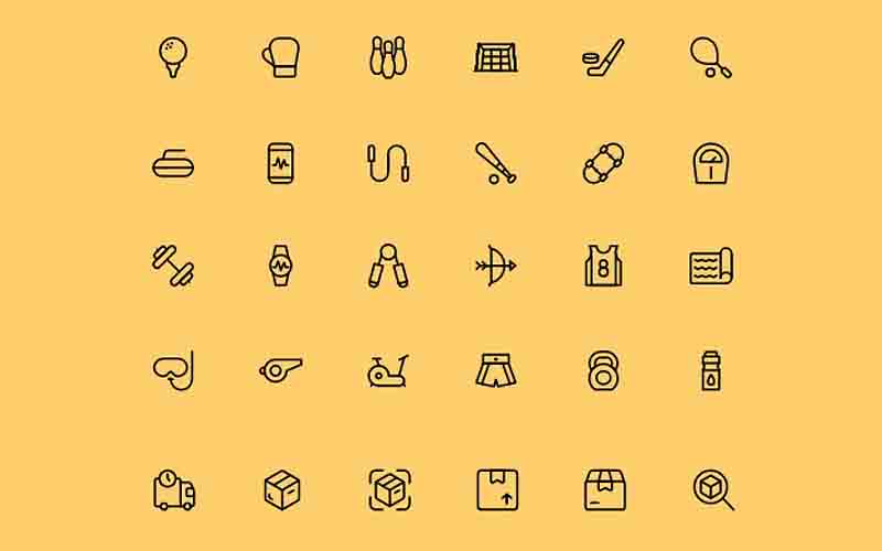 Sports & Outdoor Icons