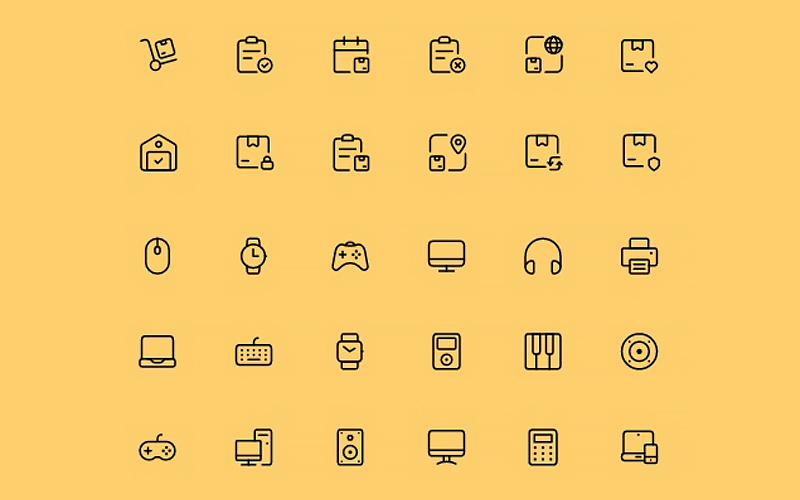 Gadget animated Icons