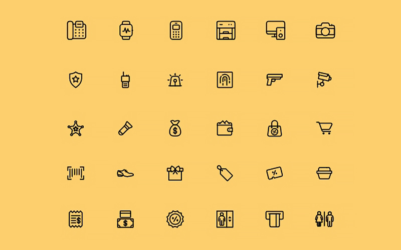 Peripheral Icons: