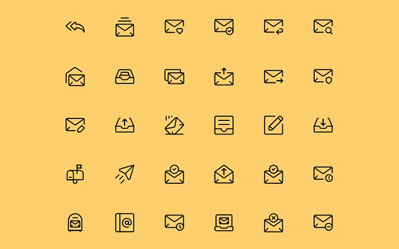 Email Related Icons: