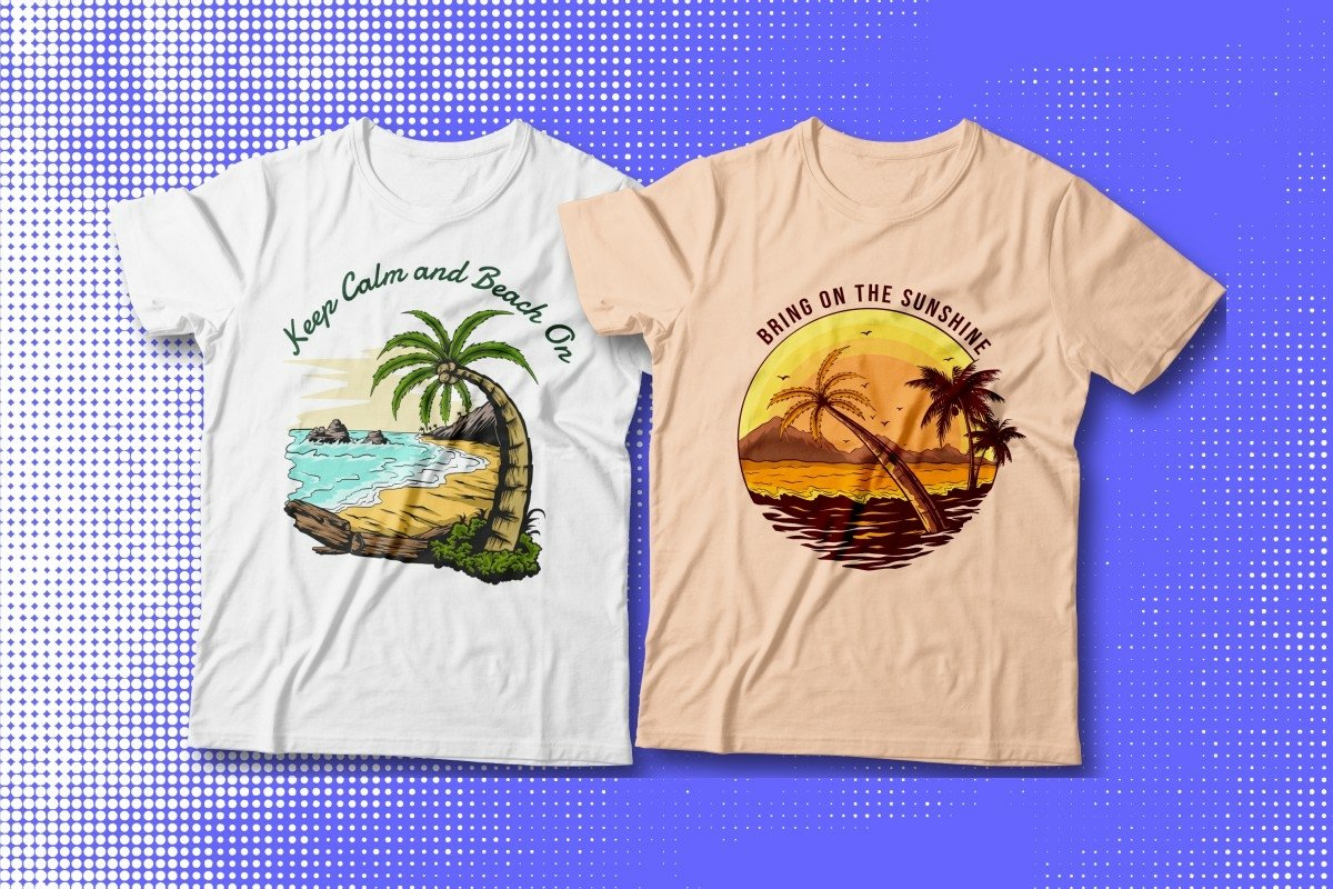 beach summer t shirt design, beach tee shirt designs, beach theme t shirt design