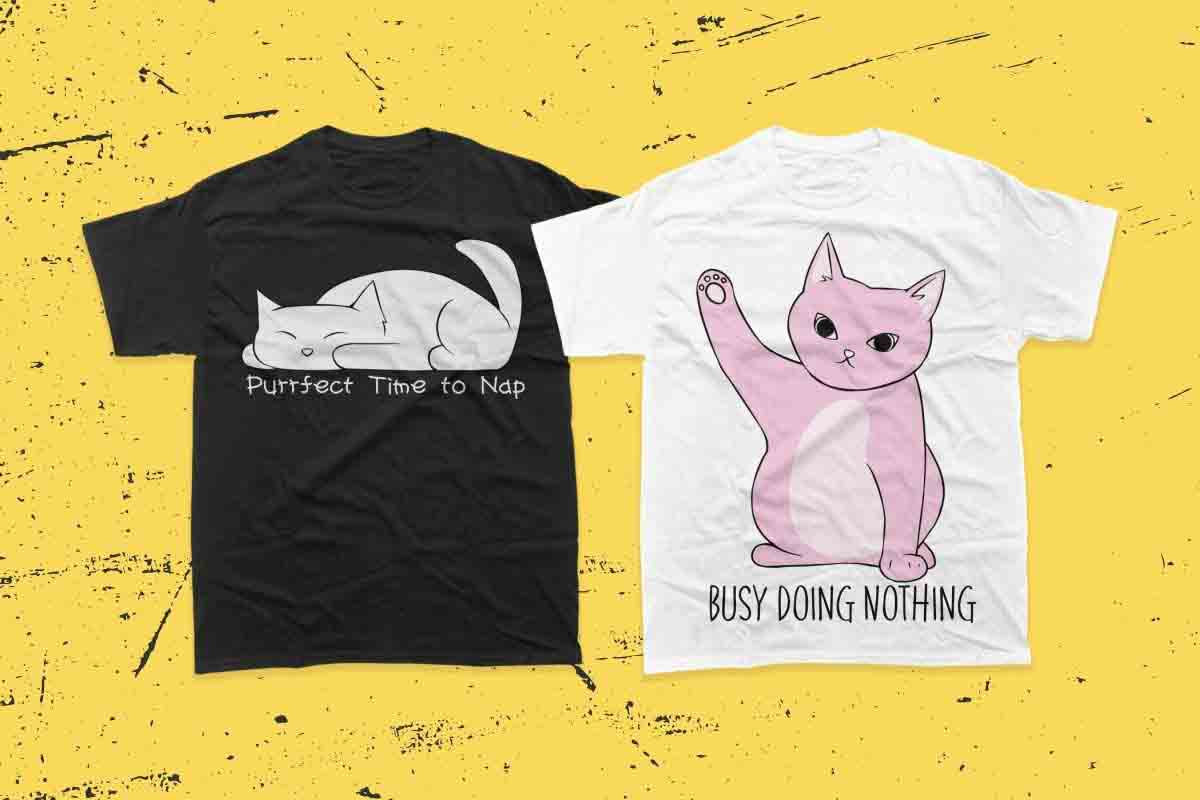 cat tshirt design, t shirt cat design