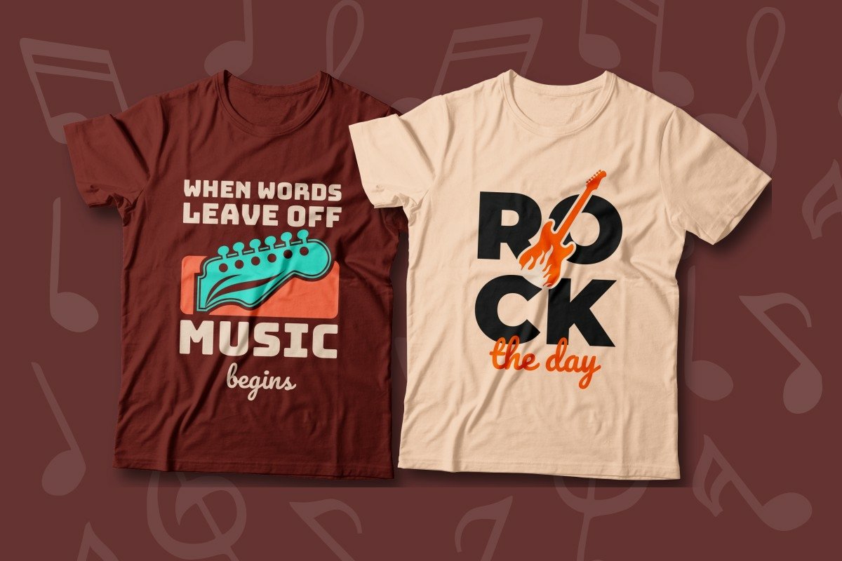 music note tee, music notes t shirt design