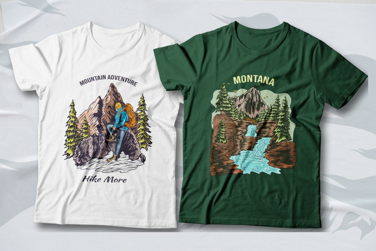 t shirt nature print, nature graphic tees
