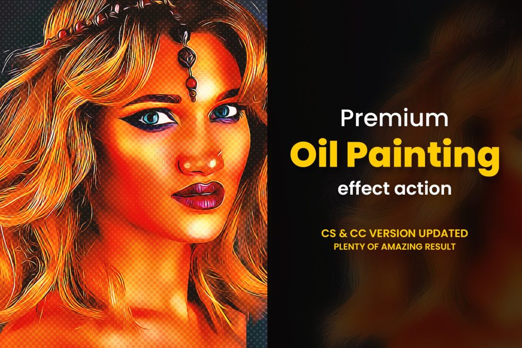 Premium Oil Paint Effect