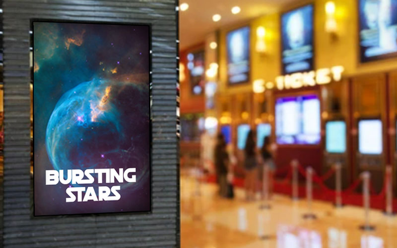 Space Backdrops as movie posters