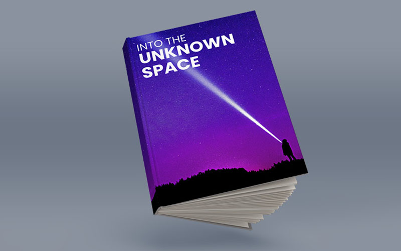 Space Image as a Book's Backcover