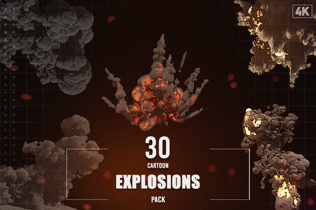 cartoon explosion pack