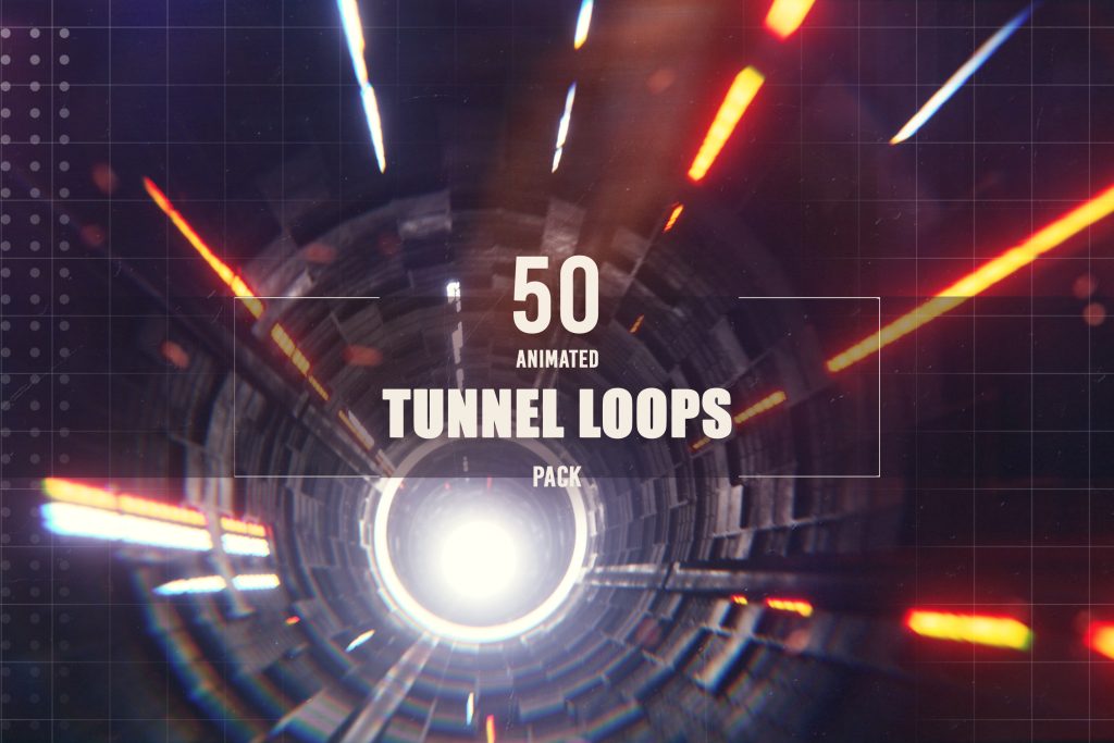 animated tunnel loops