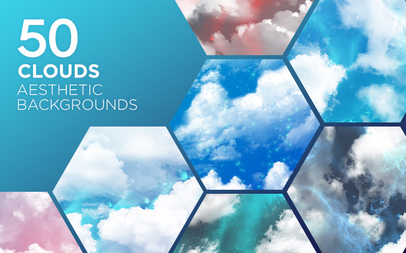 clouds aesthetic background