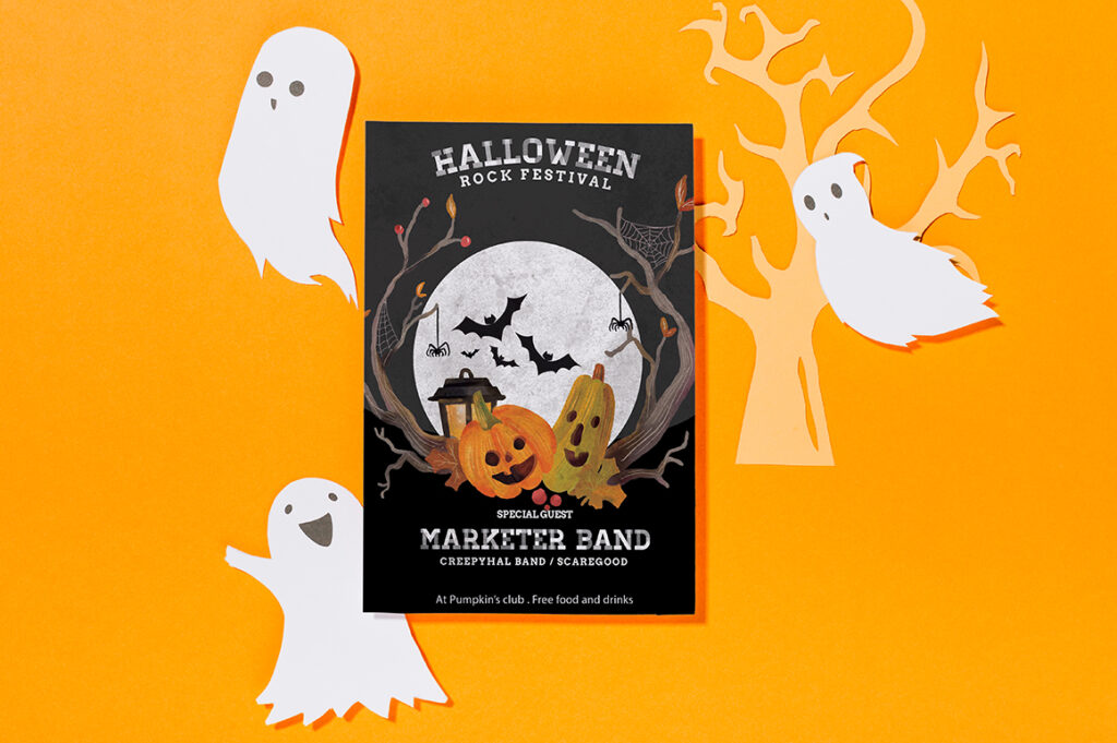 halloween party invitations template free download