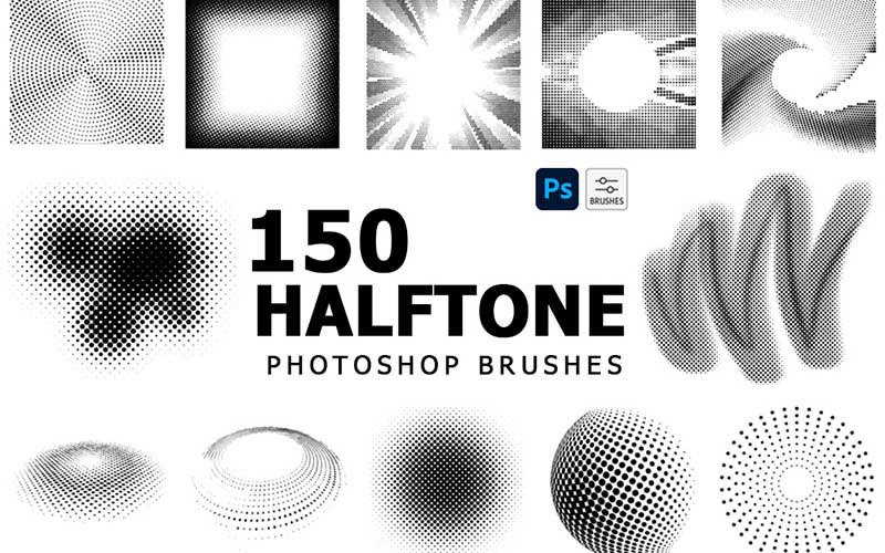 Halftone Brushes