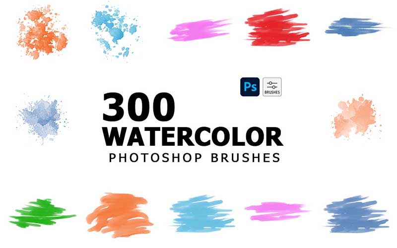  Watercolor Brushes