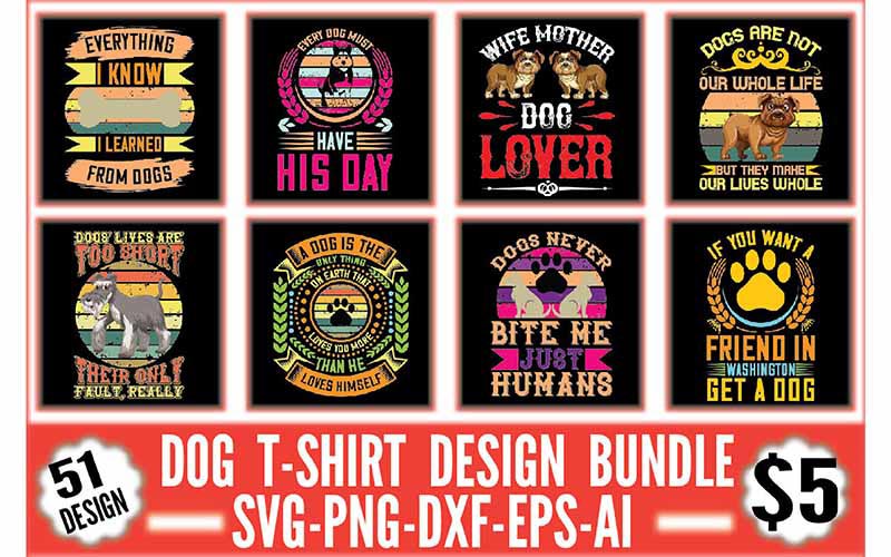 Dog T Shirt Designs