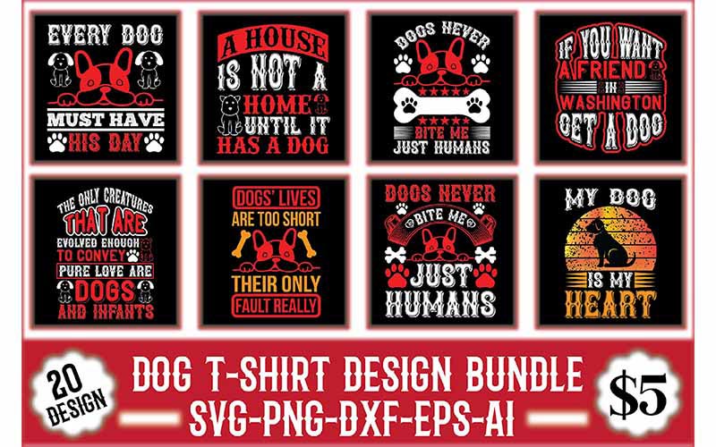 Dog T Shirt Designs