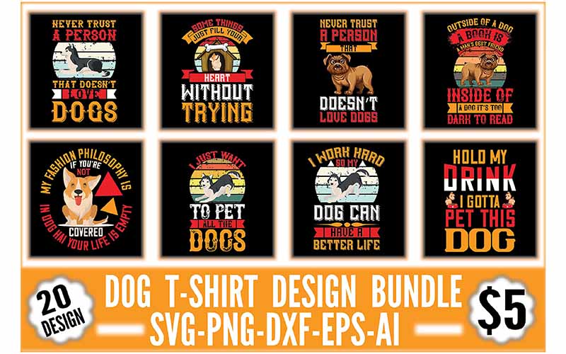 Dog T Shirt Designs