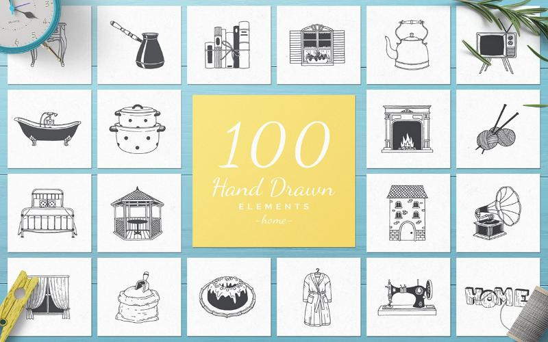 vector hand drawn heart, hand drawn vector designs