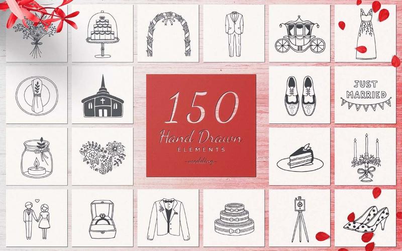 hand drawn banner vector, hand drawn border vector