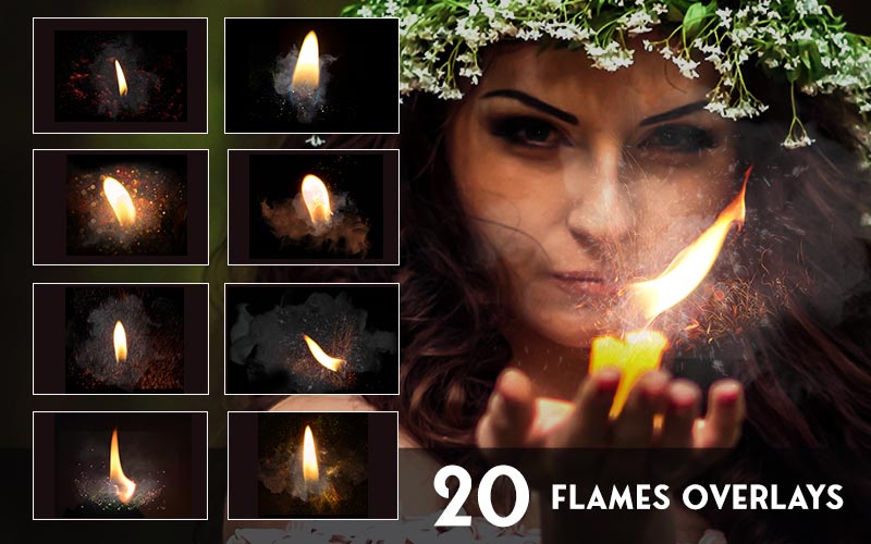 Flames Overlays
