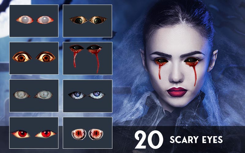 Scary Eyes preview For Halloween 