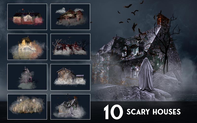Scary Houses preview For Halloween 