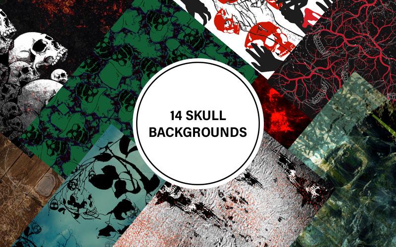 Skull Backgrounds For Halloween 