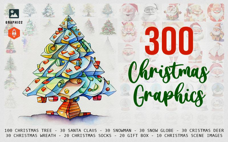 300+ Christmas Graphics Banner