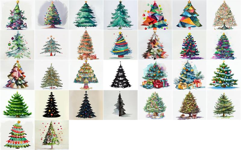 christmas trees graphics
