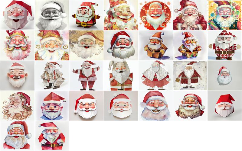 santa claus graphics
