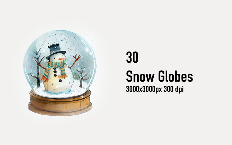 snow globe graphics
