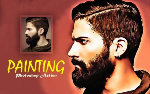 painting photoshop action