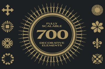 700+ Decorative Elements Bundle
