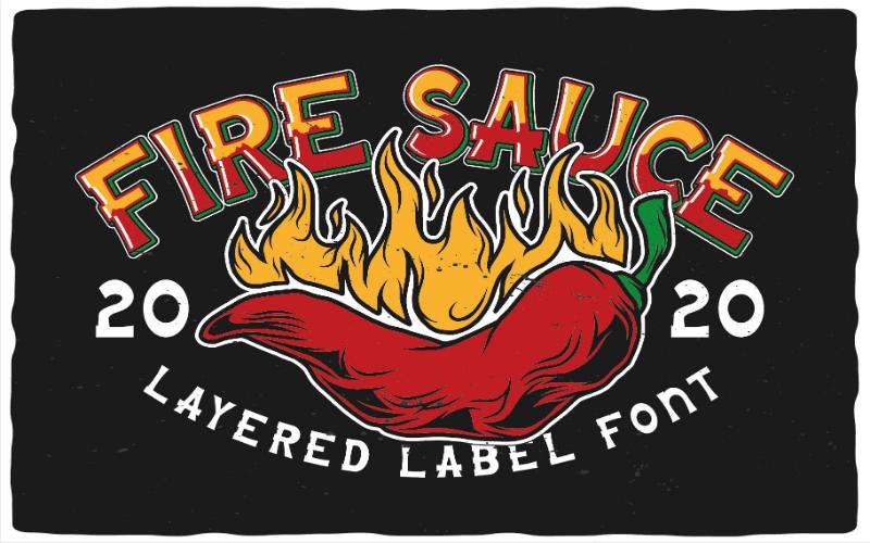 Fire Sauce Font, the modern font bundle, best fonts