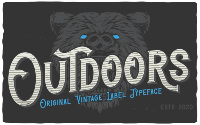Outdoors Fonts
