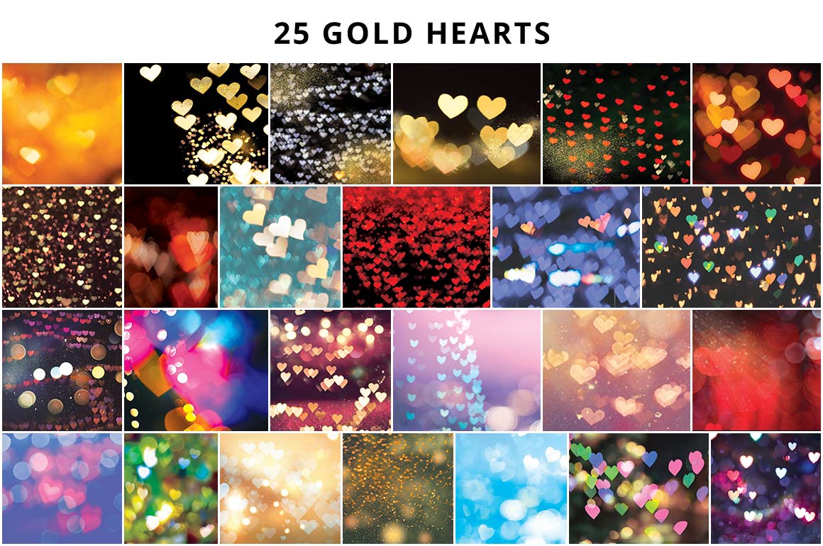 Gold-Hearts