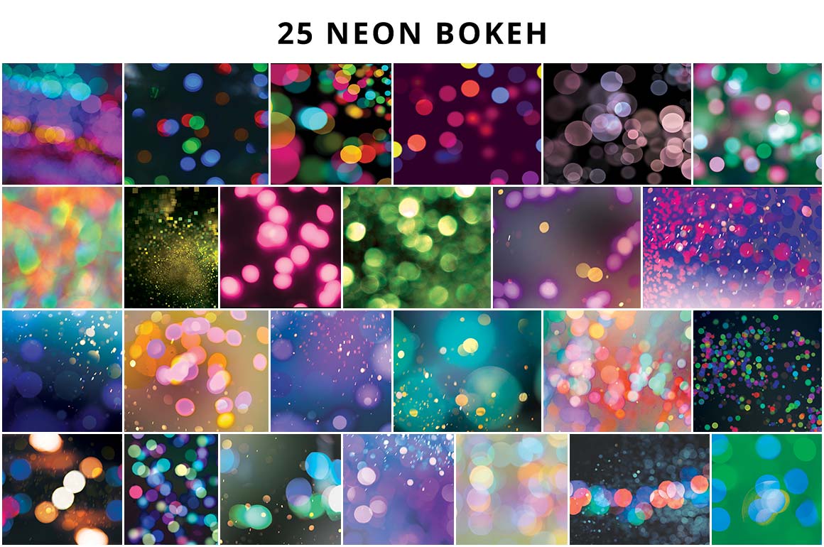 Neon-Bokeh